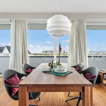 Apartment Sky - Exlusives Penthouse Mit Panoramameerblick, Dachterrasse Und Kamin *